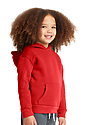 Toddler Fashion Fleece Pullover Hoodie RED Side