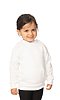 Toddler Fashion Fleece Pullover Hoodie WHITE Front
