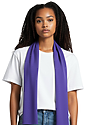 Unisex Fashion Fleece Scarf PURPLE 1