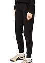Women's Triblend French Terry Jogger Pant TRI BLACK Side