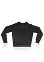Unisex eco Triblend French Terry Crew ECO TRI CHARCOAL Laydown2