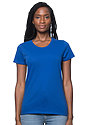 Women's Organic Short Sleeve Tee NAUTICAL BLUE Front
