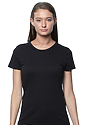 Women's Organic Short Sleeve Tee NIGHT Front