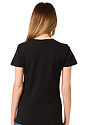 Women's Short Sleeve Tee BLACK Back