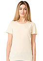 Women's Short Sleeve Tee NATURAL Front