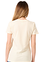 Women's Short Sleeve Tee NATURAL Back