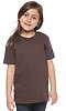 Youth Short Sleeve Crew Tee CHOCOLATE Front