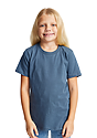 Youth Organic Short Sleeve Crew Tee PACIFIC BLUE Front
