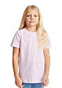 Youth Short Sleeve Crew Tee PINK Front