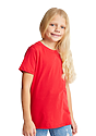 Youth Short Sleeve Crew Tee RED Front