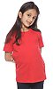 Youth Short Sleeve Crew Tee RED Front2