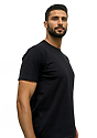 Unisex Short Sleeve Tee BLACK Back