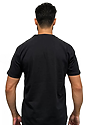 Unisex Short Sleeve Tee BLACK Back