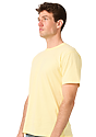 Unisex Organic Short Sleeve Tee CANARY Side