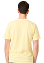 Unisex Organic Short Sleeve Tee CANARY Back
