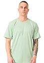 Unisex Organic Short Sleeve Tee JADE Front