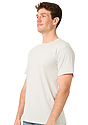 Unisex Organic Short Sleeve Tee STONE Side