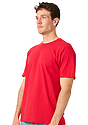 Unisex Short Sleeve Tee RED Back