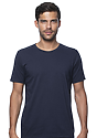 Unisex Tubular Short Sleeve Tee NAVY Front