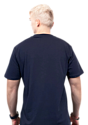 Unisex Tubular Short Sleeve Tee NAVY Back