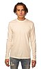 Unisex Organic Long Sleeve Tee NATURAL Front