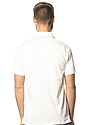 Unisex Organic Polo Shirt NATURAL Back