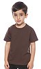 Toddler Short Sleeve Crew Tee CHOCOLATE Front2