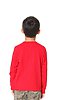 Toddler Long Sleeve Crew Tee RED Back2