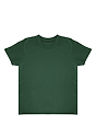 Toddler Short Sleeve Coverstitch Neck Tee FOREST GREEN 1