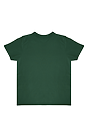 Toddler Short Sleeve Coverstitch Neck Tee FOREST GREEN 2