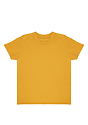 Toddler Short Sleeve Coverstitch Neck Tee GOLD 1