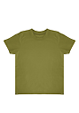 Toddler Short Sleeve Coverstitch Neck Tee MILITARY GREEN 1