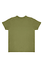 Toddler Short Sleeve Coverstitch Neck Tee MILITARY GREEN 2