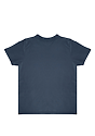 Toddler Organic Short Sleeve Coverstitch Neck Tee PACIFIC BLUE 2