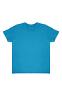 Toddler Short Sleeve Coverstitch Neck Tee POOL 1