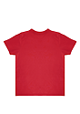 Toddler Short Sleeve Coverstitch Neck Tee RED 2