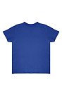 Toddler Short Sleeve Coverstitch Neck Tee ROYAL 2