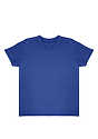 Toddler Short Sleeve Coverstitch Neck Tee ROYAL 1
