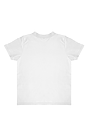 Toddler Short Sleeve Coverstitch Neck Tee WHITE 2
