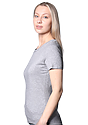 Women's Relaxed Fit Short Sleeve Tee HEATHER GREY 2