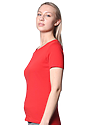 Women's Relaxed Fit Short Sleeve Tee RED 2