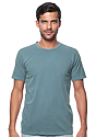 Unisex Vintage Pigment Dyed Tee BLUESTONE Front