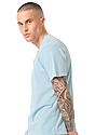 Unisex Vintage Pigment Dyed Tee BLUESTONE Side