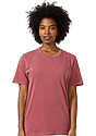 Unisex Vintage Pigment Dyed Tee BRICK Front2