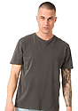 Unisex Vintage Pigment Dyed Tee CHARCOAL Front