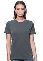 Unisex Vintage Pigment Dyed Tee CHARCOAL Front2