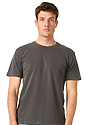 Unisex Vintage Pigment Dyed Tee CHARCOAL Front2