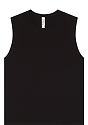 Unisex Fine Jersey Muscle Tank BLACK 1