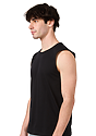 Unisex Fine Jersey Muscle Tank BLACK 2