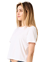 Weekend Boxy Crop WHITE Side